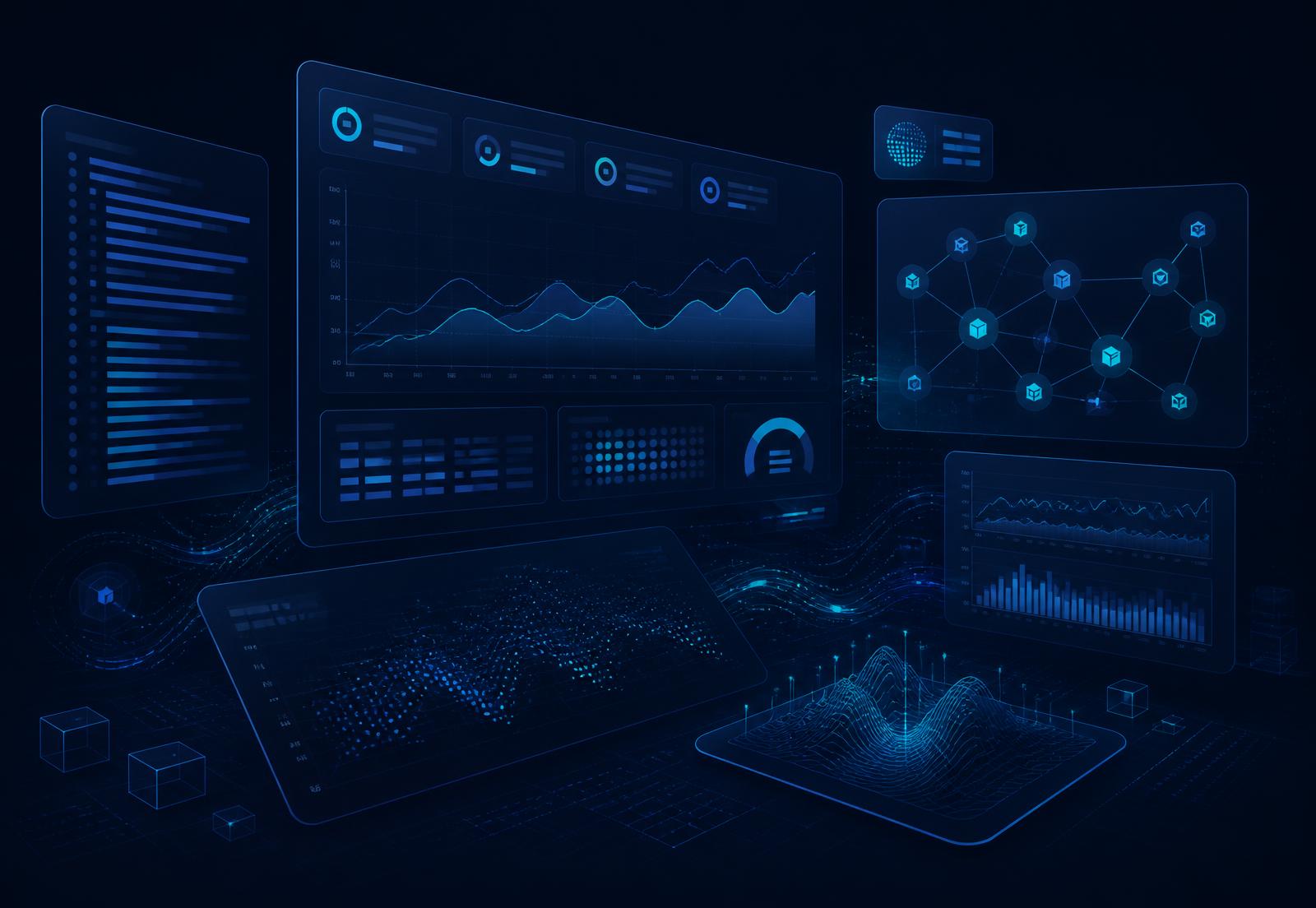 Elastic observability dashboards showing logs, metrics and traces